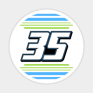 Joey Gase #35 2024 NASCAR Design Magnet